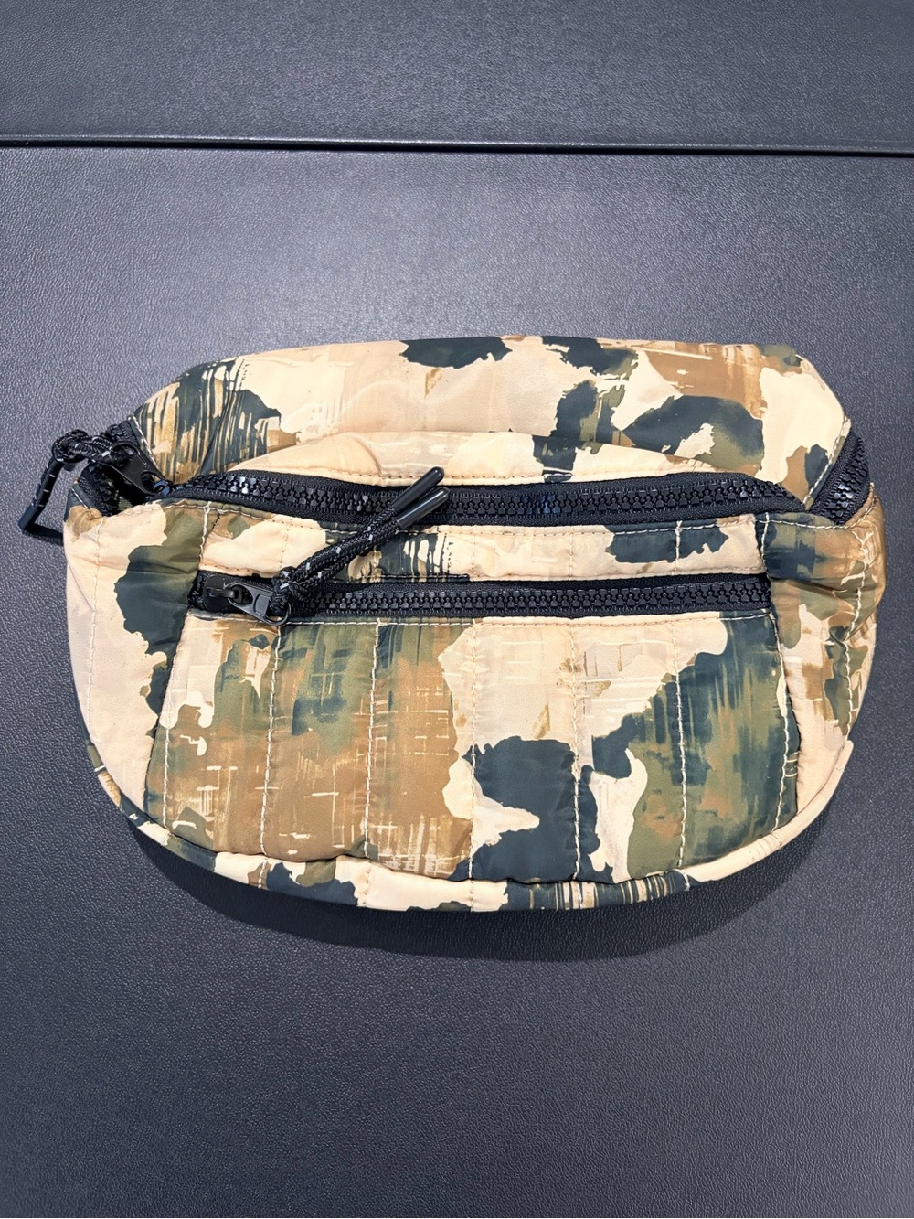 Free People Quilted Print Sling Bag in Camo - Picture 3 of 9
